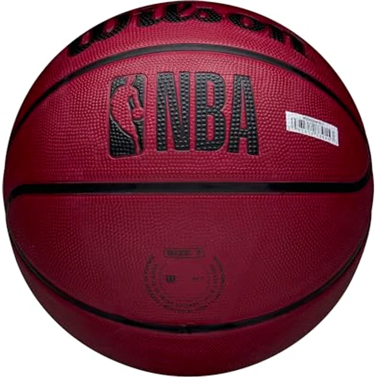 Wilson NBA Team Tribute Solid Basketball, drei Schichten Karkassendesign, Miami Heat – Bild 6