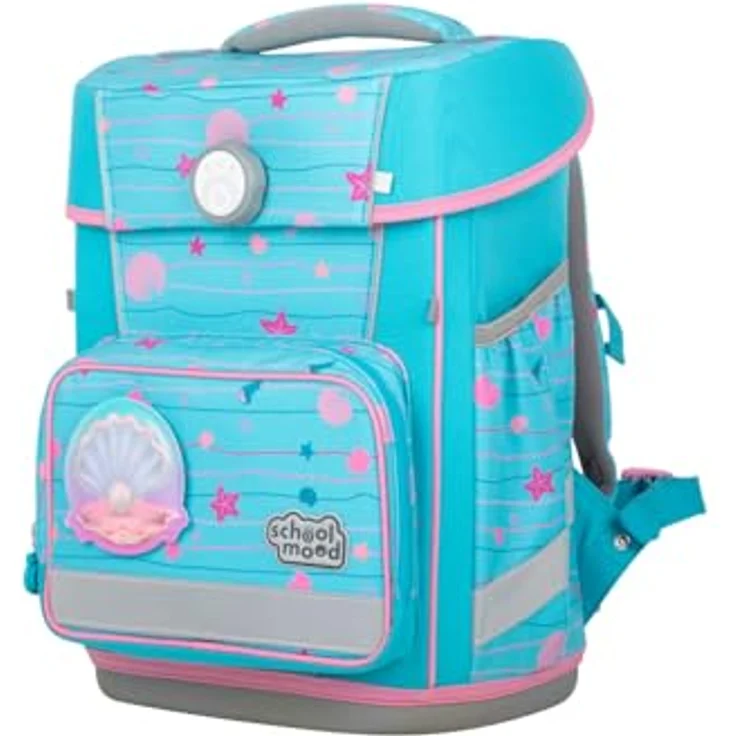 SCHOOL-MOOD® Schulrucksack Champion (Set, 7-tlg., 21 Liter, für Grundschule, recyceltes Material, ergonomisch) – Bild 2