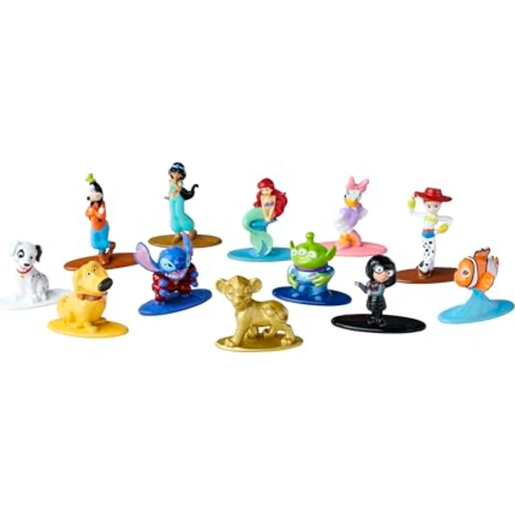 Jada Disney Blind Pack Nanofigs, Sammelfigur mit 12 verschiedenen Disney Figuren, 4 cm, sortiert – Bild 3