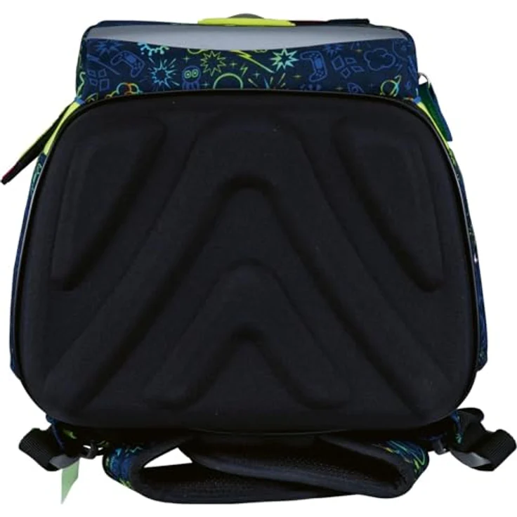DerDieDas Schulranzen Set 5-TLG. ErgoFlex Easy, Neon Crazy, kippfest, 22,5 Liter, 950 g leicht – Bild 4