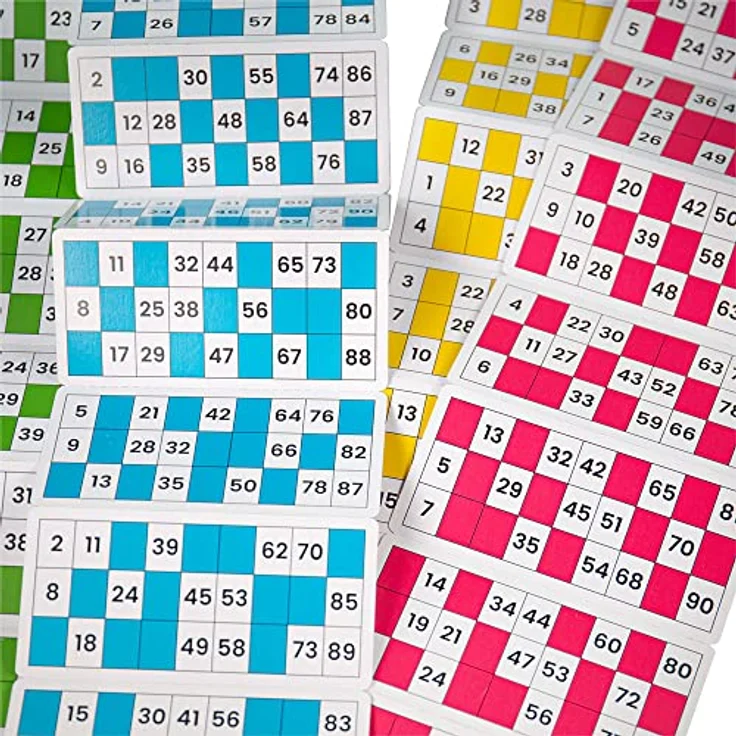 Bigjigs Toys Traditionelles Bingo, Klassisches Brettspiel für Familie und Freunde, aus Holz – Bild 8