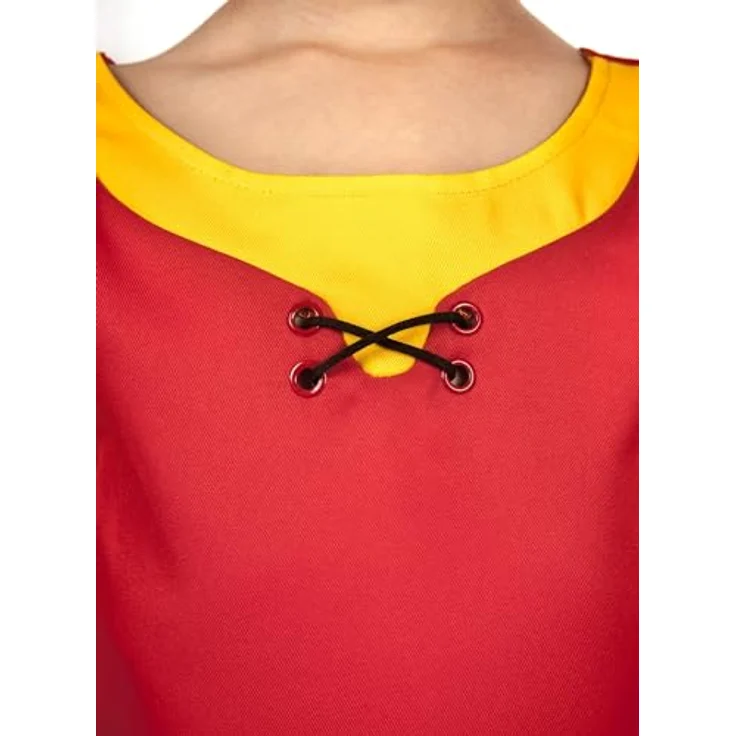 Metamorph Heidi Kinderkostüm, lizenziertes einteiliges Kleid mit süßen Mustern, Größen 98/104 – Bild 2
