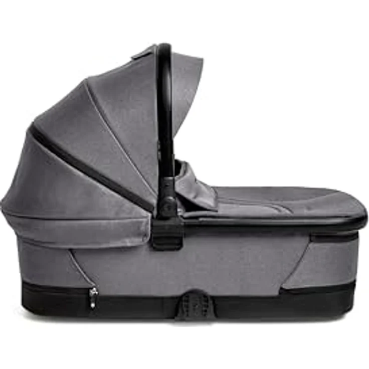 Muuvo Trick 2in1 Kombi Kinderwagen SET, flach zusammenklappbar mit 3D-Airflow-Belüftung, integriertes Moskitonetz, Sonnenschutz, Iron Graphite – Bild 5