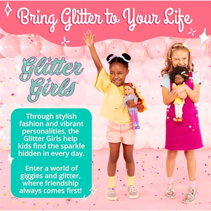 Glitter Girls Puppe Bluebell – Bewegliche 36cm Puppe mit Kleidung, Zubehör und langen Haaren zum frisieren - Spielzeug ab 3 Jahren (6 Teile) – Bild 7