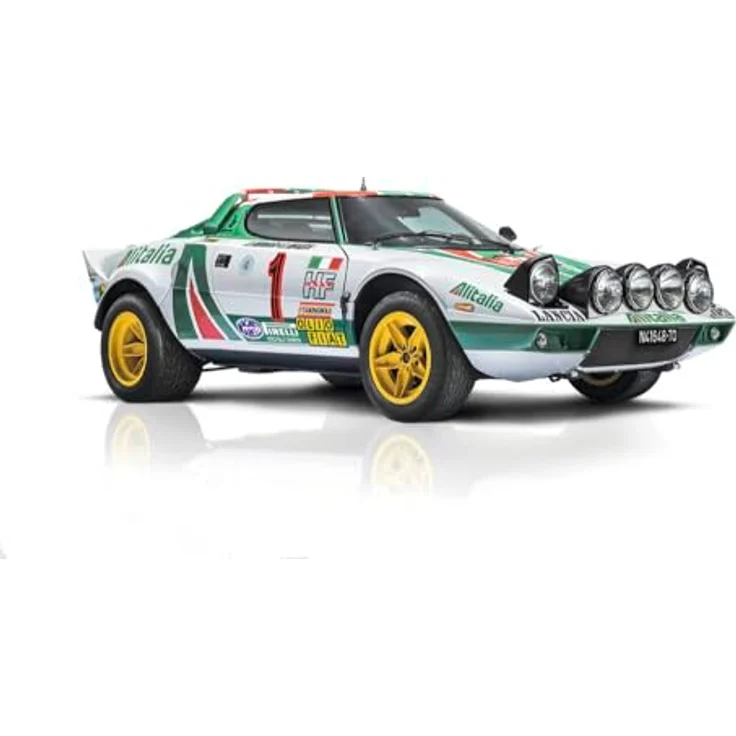 Italeri 4714 1:12 Lancia Stratos HF Gr.4, detaillierter Plastikmodellbausatz für Modellbau und Hobby, unlackiert – Bild 2