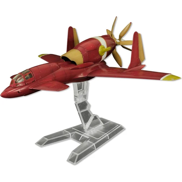Plum Pmoa Royal Space Force: The Wings of Honnêamis Plastic Model Kit 1/72 Honneamise Oukoku Air Force Fighter Schira-DOW 3rd, 21 cm, detailreiche Nachbildung mit Zubehör