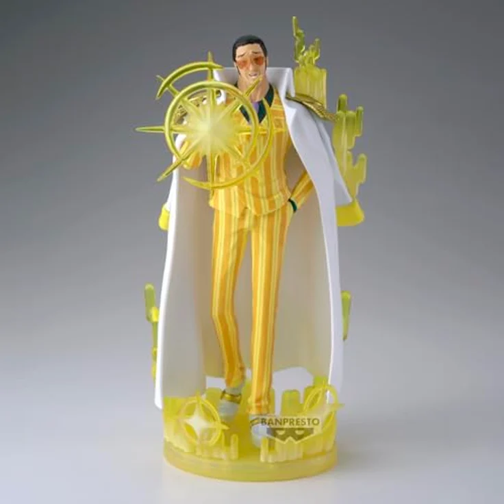 Banpresto Borsalino One Piece Actionfigur, The Shukko Logia Special Edition, 19 cm, PVC, mehrfarbig, Sammelfigur mit Basisständer, ideal für Anime-Fans – Bild 2