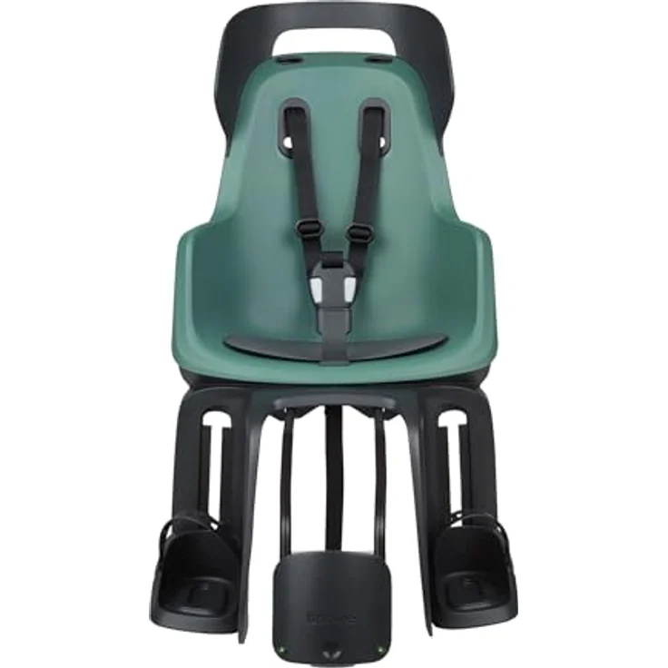 Bobike GO Maxi Fahrradkindervordersitz für 26-29 Zoll Fahrräder, Rahmenverankerung, max. 15 kg, pfefferminzfarben – Bild 2