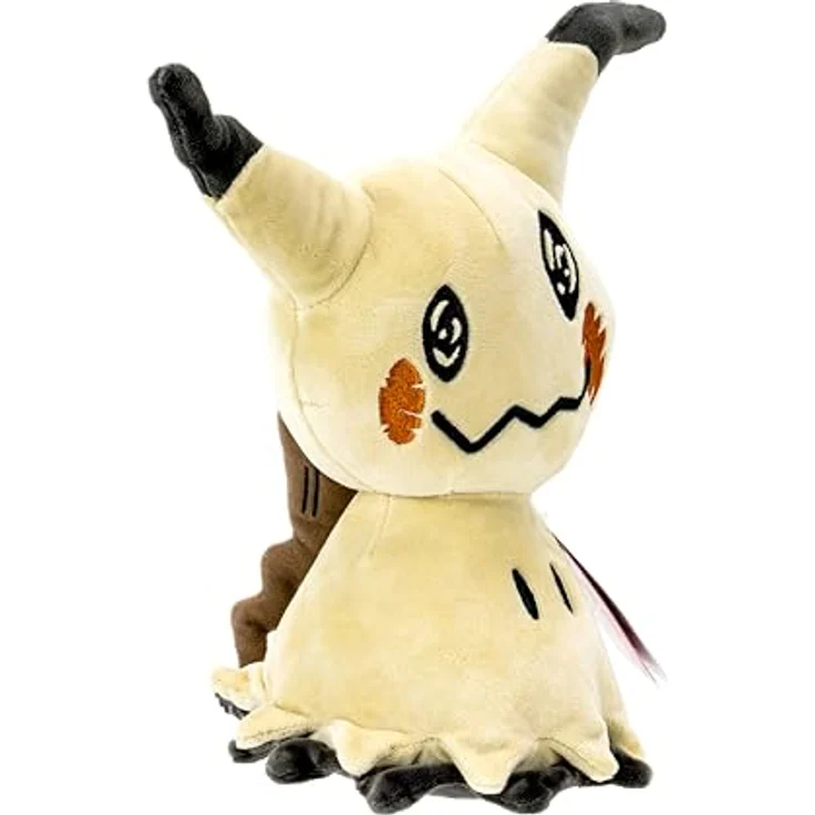 Jazwares Pokémon Plüsch Mimikyu, 20 cm Kuscheltier aus 100% Polyester mit realistischen Details – Bild 4