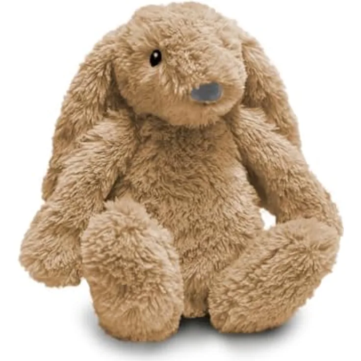 ZAZU Ro der Hase, Baby Schlafhilfe mit Nachtlicht in Beige, 8 Farben, 10 Melodien, Weinsensor, Auto-Abschaltung, wiederaufladbarer Akku und USB-C-Ladekabel