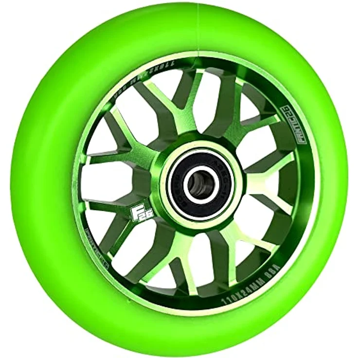 Fantic26 Stuntscooter A+, Ersatzteile Bundle mit 110mm Rollen, Griptape und Griffen – Bild 4