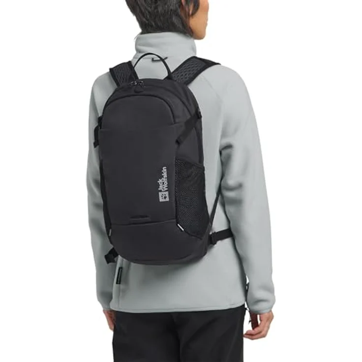 Jack Wolfskin Trekkingrucksack VELOCITY 20, AEROSHAPE CORE Tragesystem, CROSSRIP 300D RE Material, Trinkblasen kompatibel, abnehmbarer Hüftgurt – Bild 6