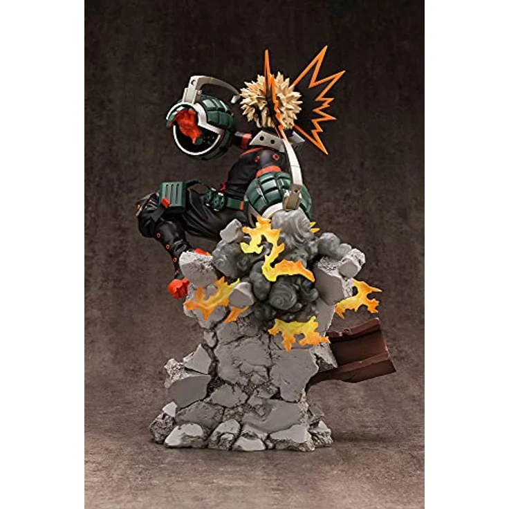 Kotobukiya My Hero Academia ARTFXJ Katsuki Bakugo Ver. 2 Bonus Edition Figur, 26 cm, PVC Statue mit Austausch-Kopf, mehrfarbig – Bild 3