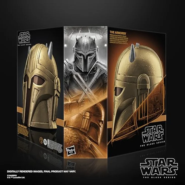 Hasbro Star Wars The Armorer's Helmet, Sammelfigur One Size aus der Serie The Mandalorian – Bild 2