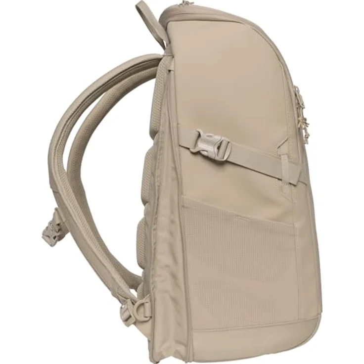 Beckmann Norway Rucksack Street FLX, Schulrucksack in Beige, 30-35l erweiterbar, witterungsbeständig mit Laptopfach – Bild 4