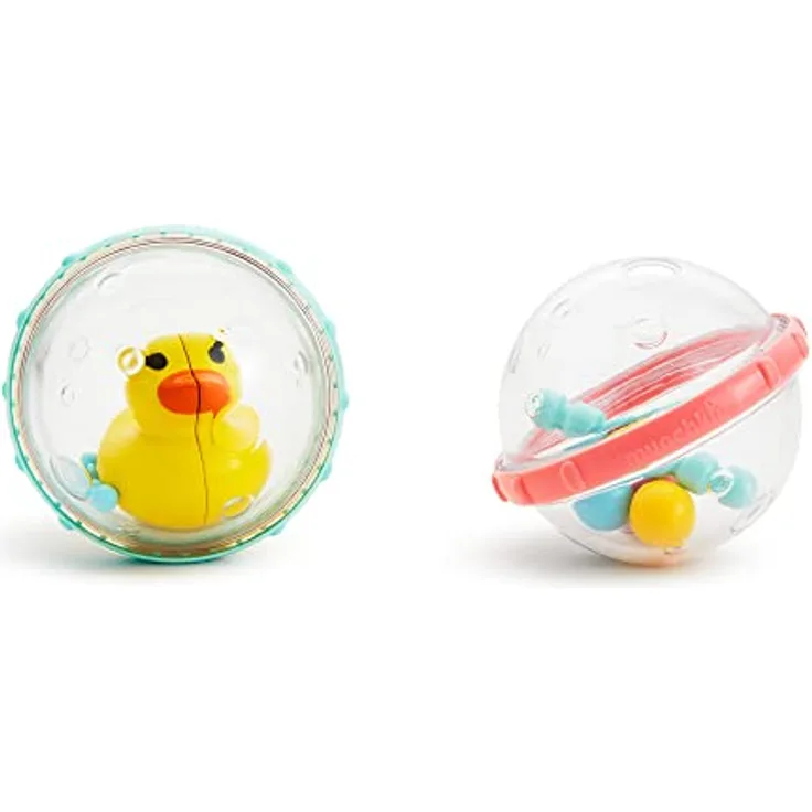 Munchkin Schwimmende Seifenblasen Badespielzeug, 2er-Pack, Modell Sortiert