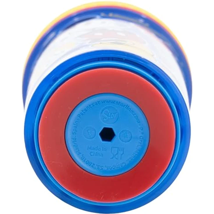 Stor Kippsicherer Kunststoffbecher mit Silikon-Strohhalm von Mickey, BPA-frei, kinderfreundliches Design – Bild 4
