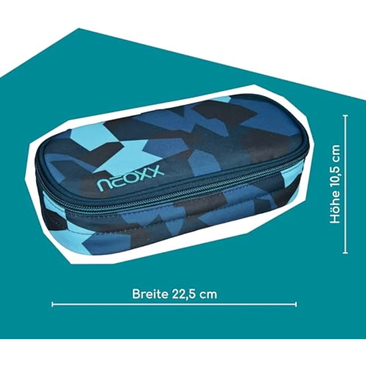 neoxx Schreibgeräteetui Schlamperbox Jump Camo Nation, teilweise aus recyceltem Material – Bild 6