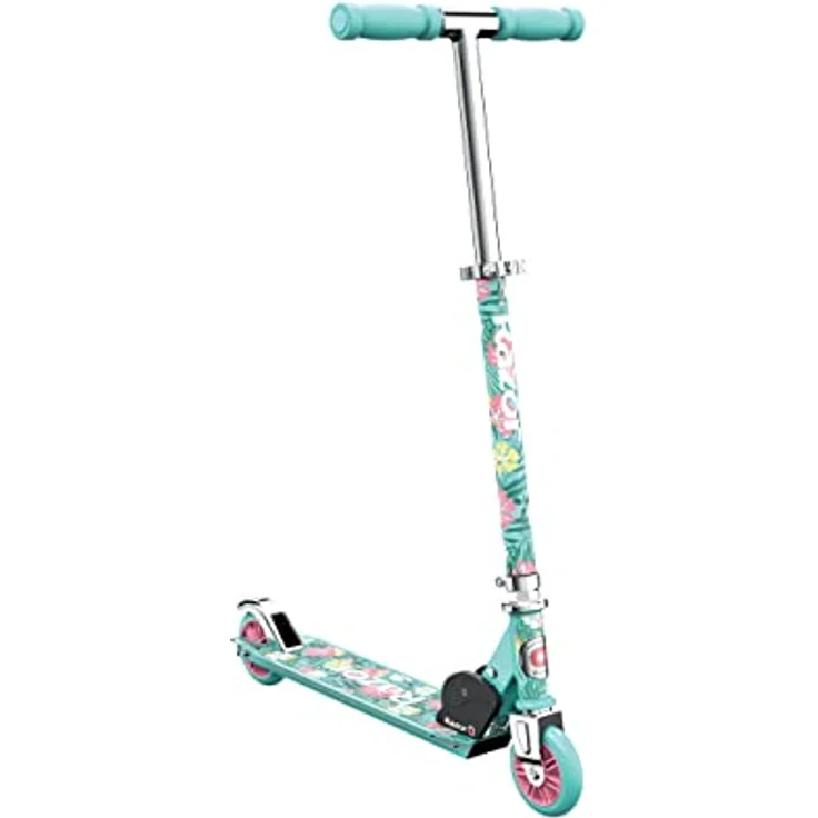 Razor A Kick Scooter Teal Paradise Sonderedition, Tretroller für Kinder ab 5 Jahren – Bild 2