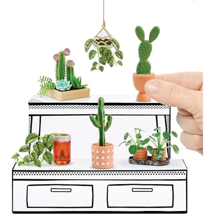 MGA ENTERTAINMENT Kreativset MGA's Miniverse - Make It Mini Botanicals, Multipack mit über 60 Teilen zum Bauen und Gestalten von Pflanzen, Blumen, Obst und Gemüse – Bild 3