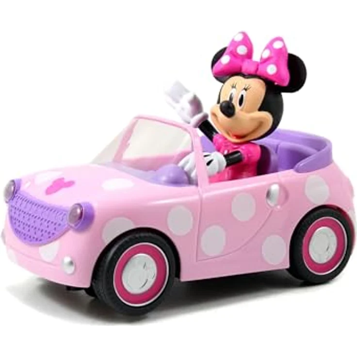 JADA RC-Auto Disney Minnie Mouse Roadster, 2,4GHz, rosa gepunktet – Bild 9