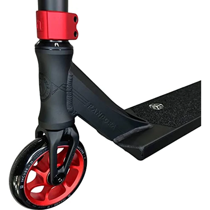 Ethic DTC Stuntscooter Ethic DTC Pandora M Stunt-Scooter H=85cm 3,35kg Rot, Hochleistungs Street-Deck, extrem wendig, leicht und stabil – Bild 4