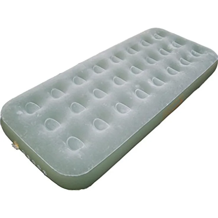 Coleman Luftbett Comfort Bed Single, Indoor/Outdoor Luftmatratze 1 Person, Velours Gästebett, Komfort Einzelbett, Campingbett für Wandern, Trekking, Festivals, 188 x 85 x 22 cm, max. 148 kg