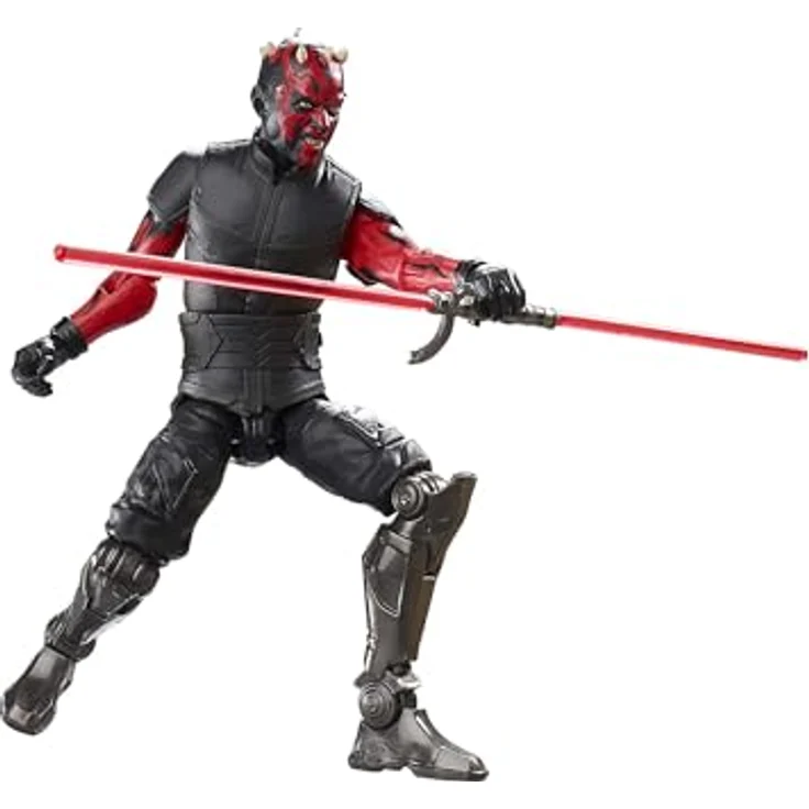Hasbro Star Wars Battlefront Darth Maul Altmeister Figur, 15 cm, detailgetreu mit Doppelklingen-Lichtschwert und mehreren Bewegungspunkten – Bild 6