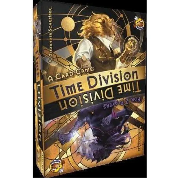 Heidelberger Zeiteinteilung, Brettspiel „Time Division“ für 2 Spieler, mit 3 Decks und nachhaltiger Baum-Pflanz-Aktion