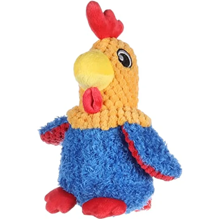 Flamingo JCHIEN MALITA Baby Hahn aus Plüsch, Blau, 20 cm