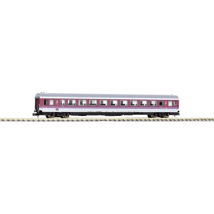 Piko N 40671 N IC Großraumwagen 2. Kl. Bpmz 291 - 2. Klasse Großraumwagen der DB in Epoche IV, Produktfarben der DB