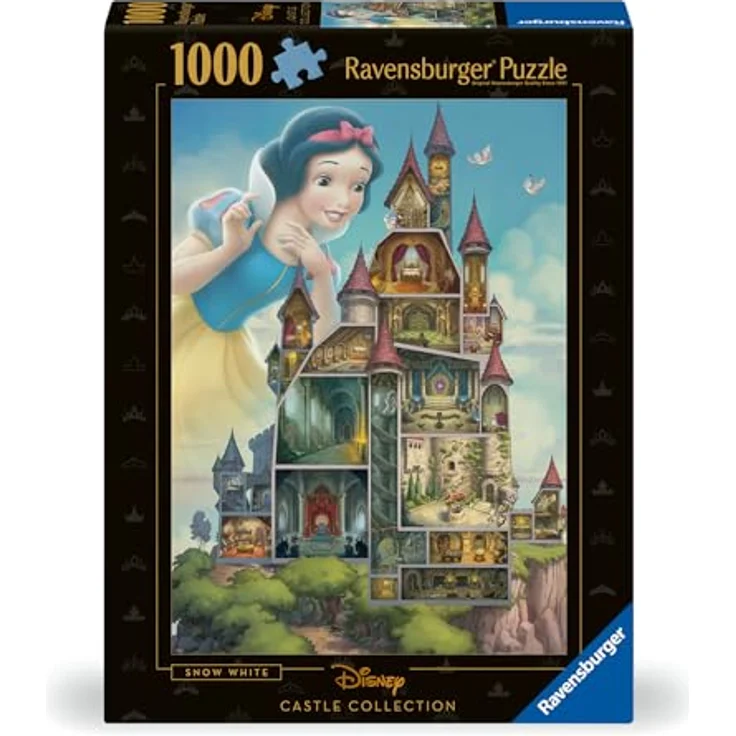 Ravensburger Puzzle 12000257 - Snow White - 1000 Teile Puzzle für Erwachsene und Kinder ab 14 Jahren, Disney Puzzle, Disney Geschenke, bunte Landschaftsmotive – Bild 2