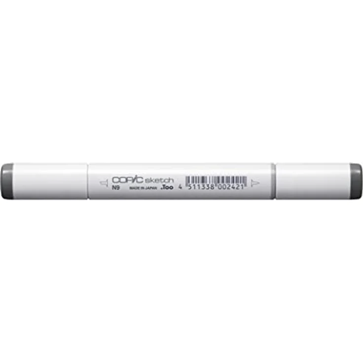 Copic COPIC Sketch Marker Typ N - 9, neutral gray No. 9, professioneller Pinselmarker mit Super-Brush- und Medium-Broad-Spitze – Bild 3