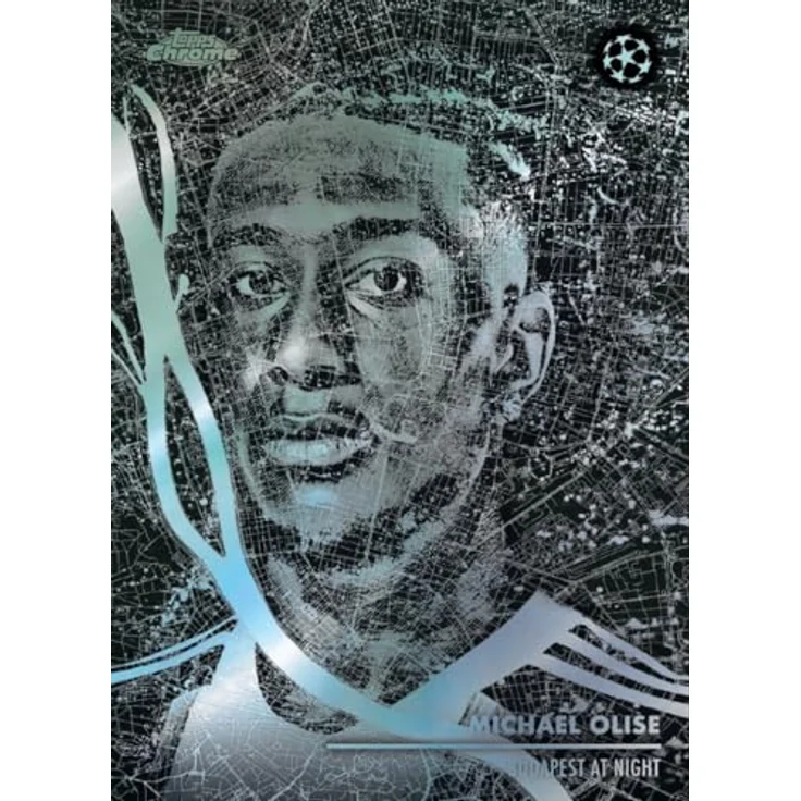 Topps 2025/26 Chrome UEFA Club Competitions Hobby Box, Sammelkarten mit hochwertigen Karten, garantierten Autogrammen und seltenen Refractors – Bild 7