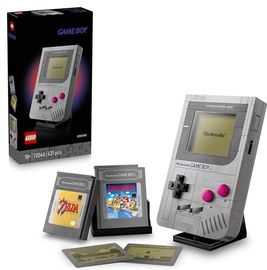 LEGO Super Mario Game Boy, Spielzeug für Erwachsene mit 2 Modulen inkl. Zelda und Stand, kreativer Baukasten für Gaming Fans - 72046
