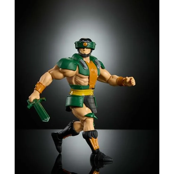 Masters of the Universe Origins Tri-Klops Actionfigur, ca. 14 cm, drehbarer Visor, detailreiches Design, JHJ93 – Bild 3