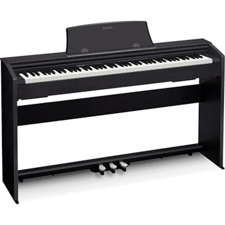Casio Privia PX-770BK, Digitalpiano mit 88 Tasten und Grand Piano Klangvarianten, Schwarz – Bild 4