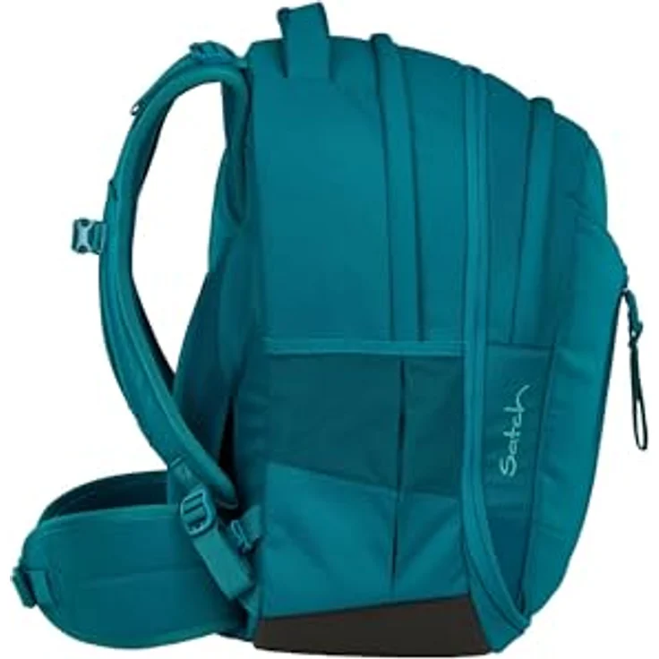 Satch Match Schulranzen, ergonomisch mit 35 L Stauraum, Laptopfach und smarter Organisation in Schwarz – Bild 4