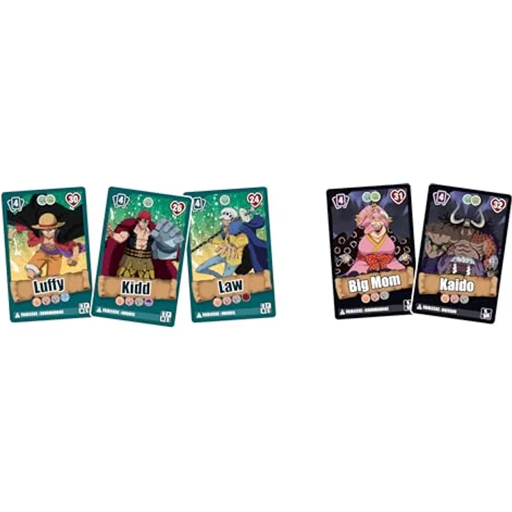 TOPI GAMES One Piece Kartenspiel Spirit, are you there? *Französische Version*, Sammelkarten für 2-12 Spieler, ab 7 Jahren, 3 Spielmodi, 30 Charakterkarten – Bild 8