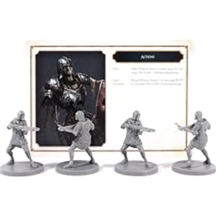 Steamforged Games Dark Souls: Hollow Crossbowmen Miniaturen & Stat Cards für Rollenspiele, Detailgetreue Charaktere aus Lothric – Bild 2