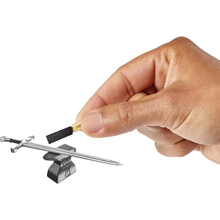 MGA ENTERTAINMENT Kreativset MGA's Miniverse - Make it Mini Lord of the Rings, 15 Herr-der-Ringe-Waffen zum Sammeln und Basteln mit UV-Licht Aushärtung – Bild 4