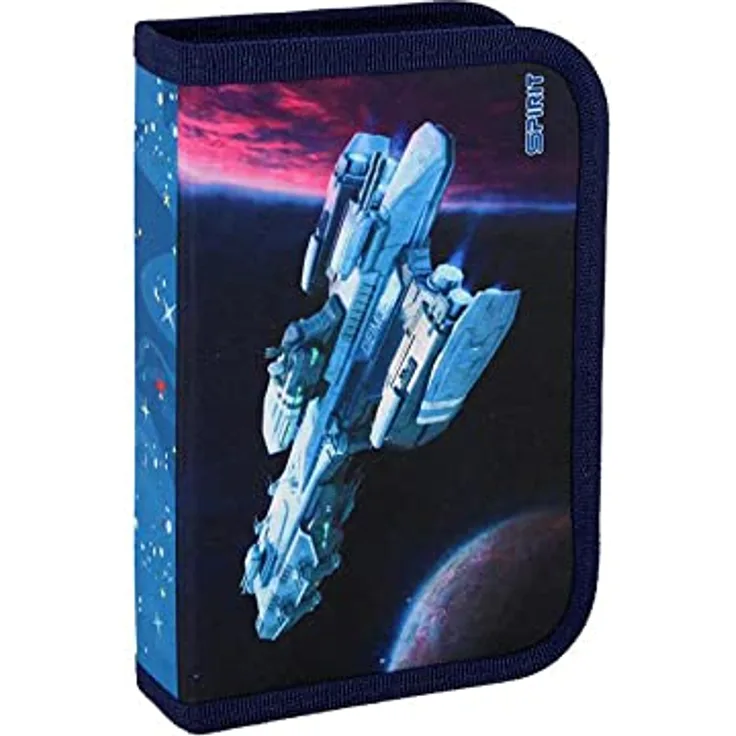Gataric TTS Schüler-Etui Weltraum 28 teilig 1-Zipper