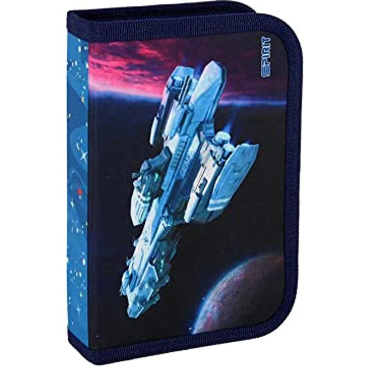 Gataric TTS Schüler-Etui Weltraum 28 teilig 1-Zipper – Bild 1