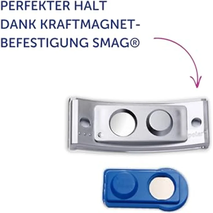 AVERY Zweckform Namensschilder mit Magnet, 70 x 30 mm, 1 Set, auswechselbare Einsteckschildchen für klare Personenidentifikation – Bild 5