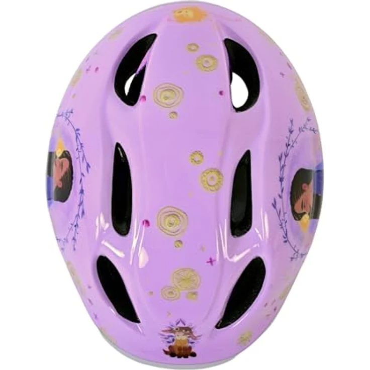 Fahrradhelm Kinder | Kinderhelm 3 Jahre | Gr. 52-56 | 220g Leicht | EPS Schaum | Klickverschluß & Belüftungsöffnungen | Sicher & Stylisch | TÜV/GS & CE EN 1078 geprüft (Disney Wish) – Bild 5