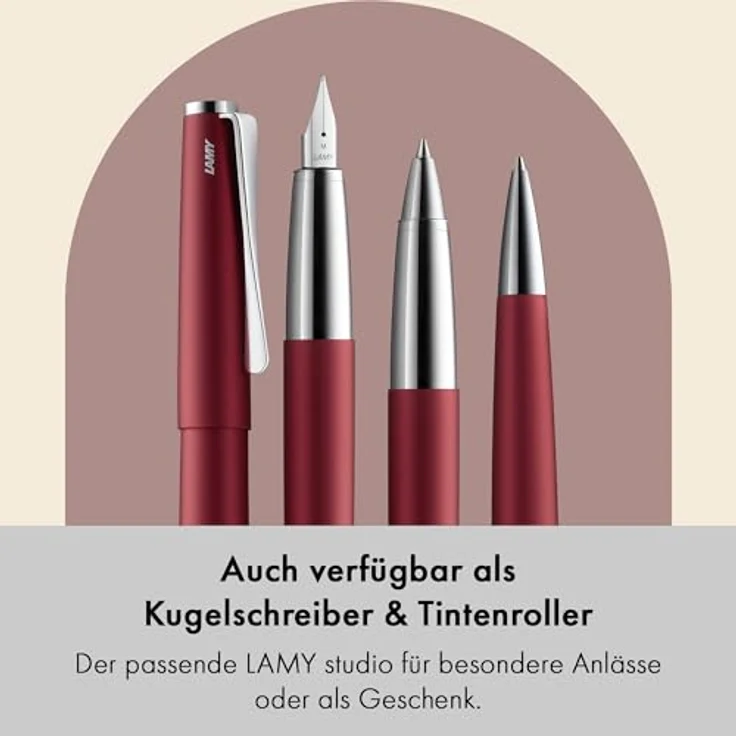"LAMY Füllfederhalter studio, Propellerförmiger Clip, Federbreite M" – Bild 5