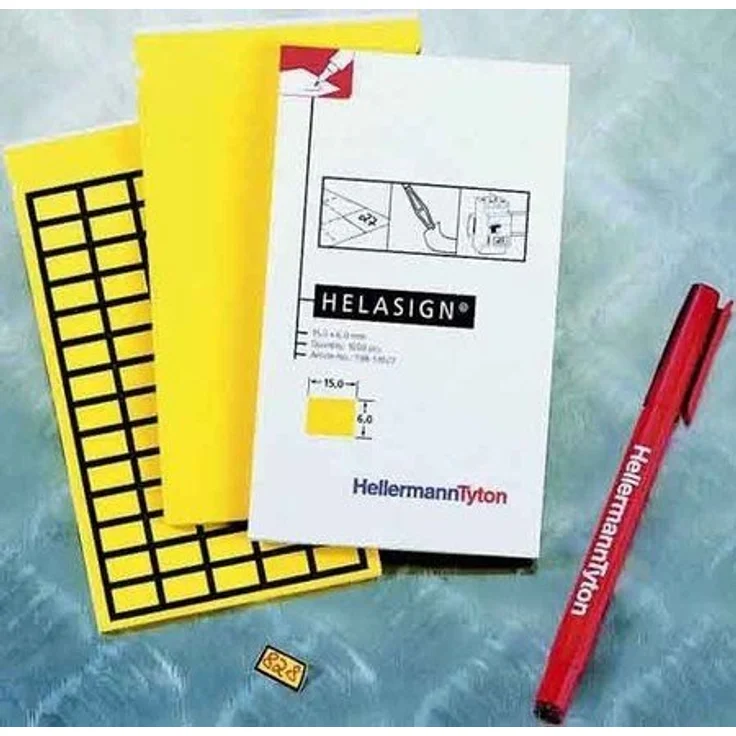 HellermannTyton Etiketten TAG121B-270-YE – Bild 2