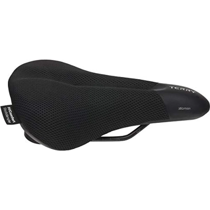 Terry Fisio ClimaVent Gel Woman Sattel mit Light FeC Stahl-Gestell und ClimaVent Obermaterial in der Farbe Schwarz, Sitzbreite: 9cm - 12cm, 423 003 75 – Bild 3