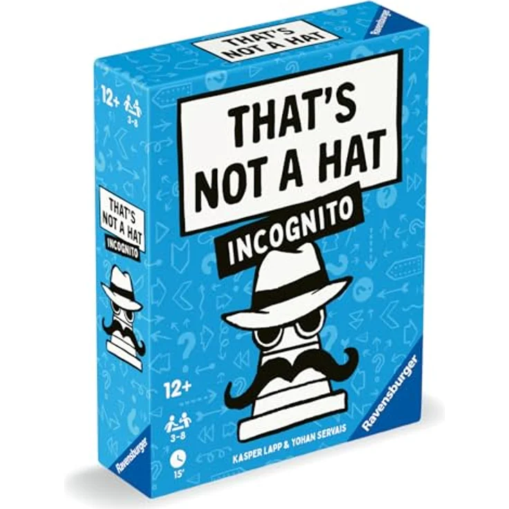 Ravensburger That's not a hat - Incognito, Brettspiel mit 110 Karten und Regeln für unvergessliche Partien – Bild 8