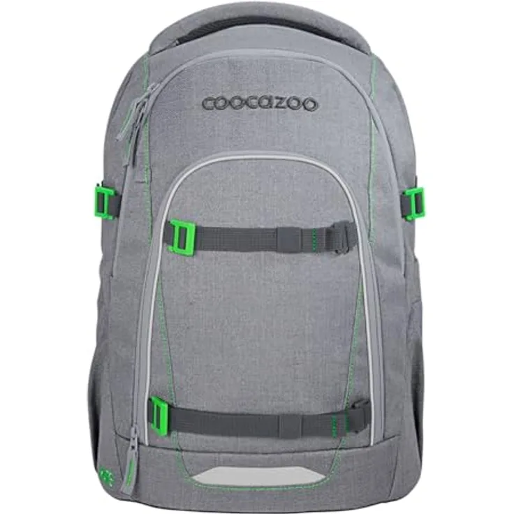 coocazoo Schulranzen MATE Mixed Silver Dust, ergonomisch, für Körpergröße 135-180 cm, Easy-Grow-System, 30 Liter Volumen